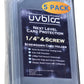 UVBLOC Baseball Card Holder Cases (5 Pack) Protectors Hard Plastic Screw Down 35pt Sleeves for Trading Football Basketball Sports Cards
