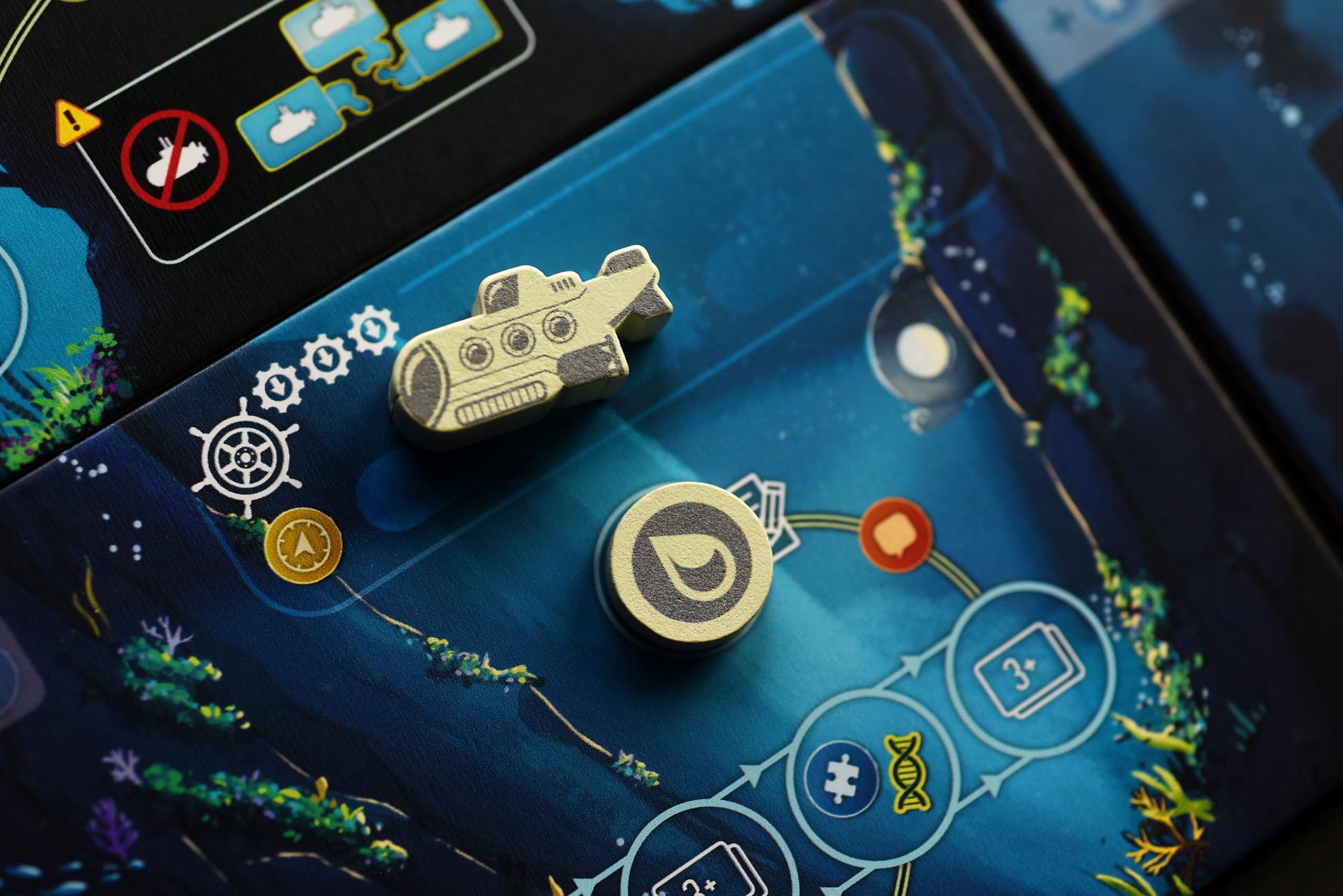 Endeavor: Deep Sea by Burnt Island Games & Grand Gamers Guild | Underwater Exploration with Resource Management and Solo Mode | Mid-Weight Euro