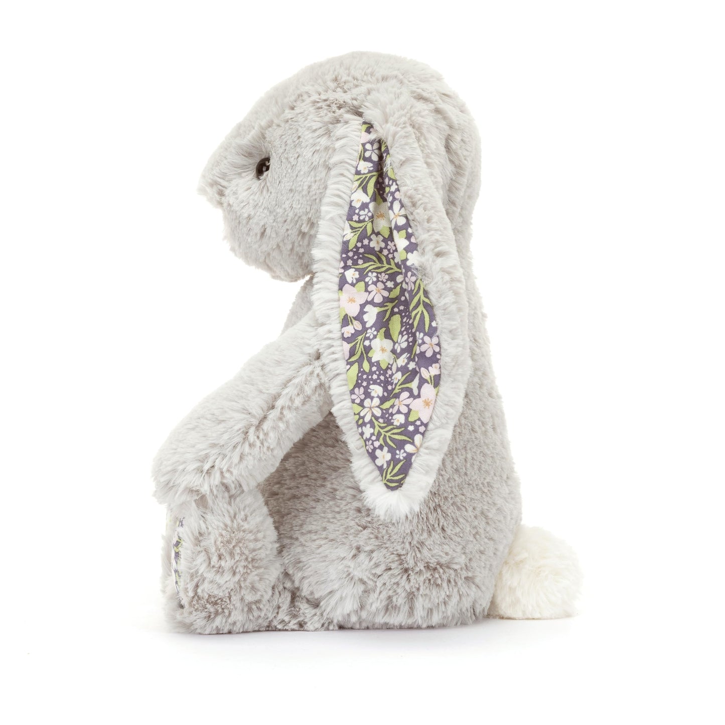 Jellycat Blossom Silver Bunny Bloom Stuffed Animal, Medium