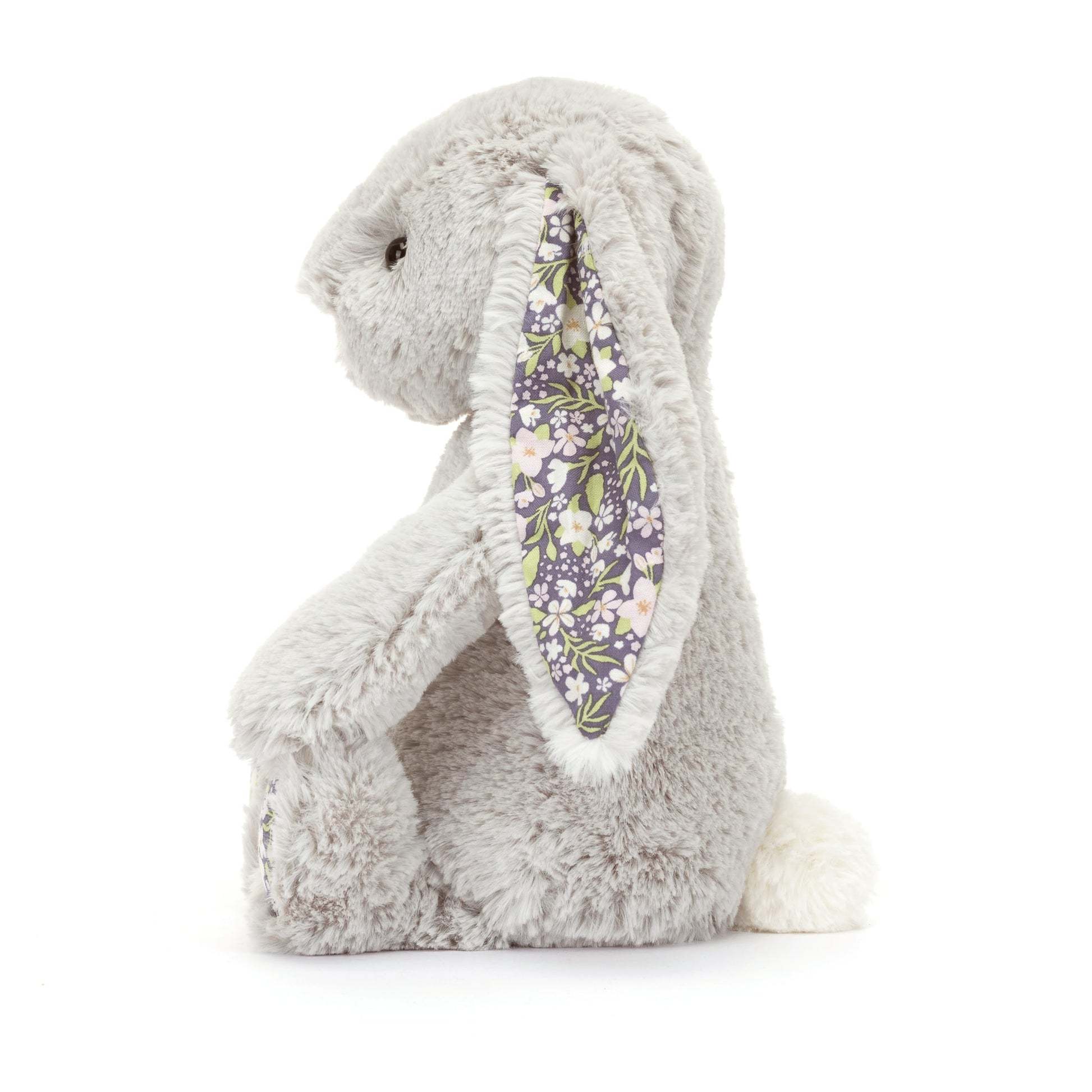 Jellycat Blossom Silver Bunny Bloom Stuffed Animal, Medium