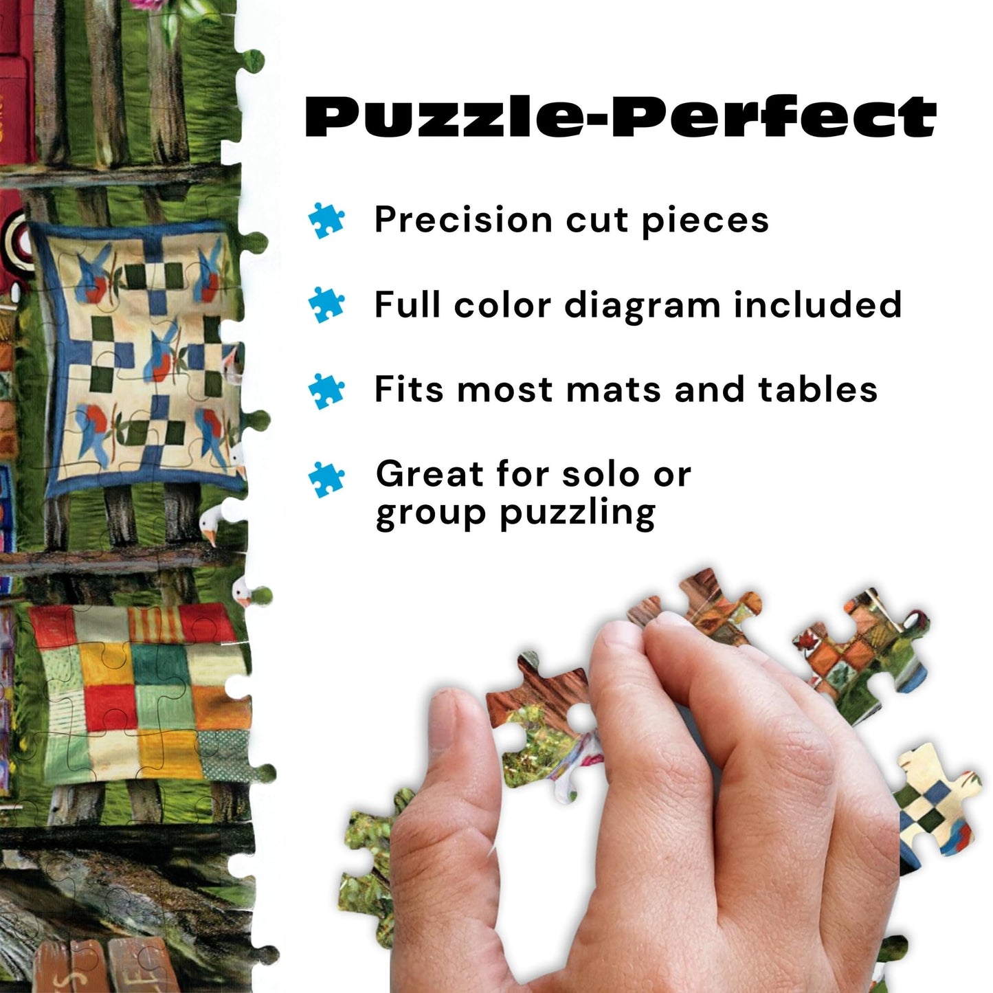 Buffalo Games - A Little Bit of Heaven - 500 Piece Puzzle for Adults