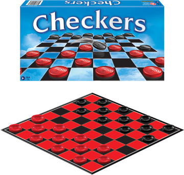 The Game of Checkers, Family Edition, by Winning Moves Games USA