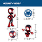 Marvel Spidey and His Amazing Friends Decals - Set of 12 Spidey, Spin, Ghost Spider Vinyl Stickers for Car Water Bottle Bike Helmet Laptop Skateboard