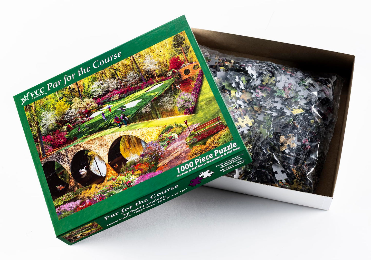 Par for The Course (Golf) Jigsaw Puzzle 1000 Pieces - Precision Cut, Challenging Golf Puzzle for Adults, Vibrant Colors, 1000 Piece Golfing Jigsaw by