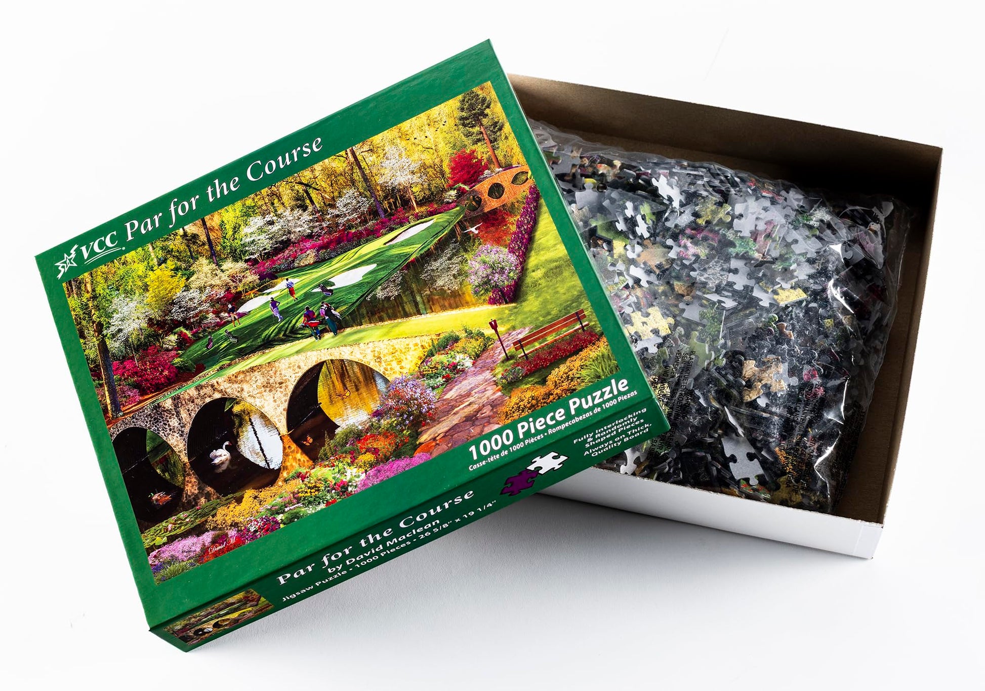 Par for The Course (Golf) Jigsaw Puzzle 1000 Pieces - Precision Cut, Challenging Golf Puzzle for Adults, Vibrant Colors, 1000 Piece Golfing Jigsaw by