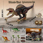 UFULMN Remote Control Dinosaur Toys for Boys Electronic RC Spray Raptor Toy Walking Roaring Jurassic Spinosaurus Realistic 18.1" Dino Birthday Gift