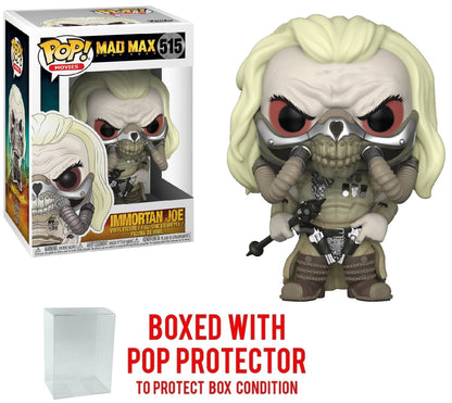 Funko Pop! Movies: Mad Max Fury Road - Immortan Joe Vinyl Figure (Bundled with Pop BOX PROTECTOR CASE)