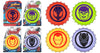 JA-RU Marvel Avengers & Spiderman Water Frisbee Soaker (4 Frisbees Assorted) Rubber Disc Water Toys for Kids & Adult. Outdoor Pool Toy & Beach Ball