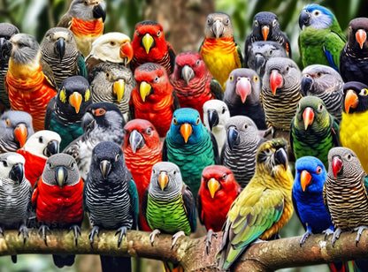Cross & Glory | Jigsaw Puzzles for Adults | Kaleidoscope of Feathers