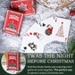 Christmas Playing Cards, Cute Designs for Family Fun with Free Card Game eBook! Great Stocking Stuffer Gift Under 15 Dollars, Premium Poker Card Deck