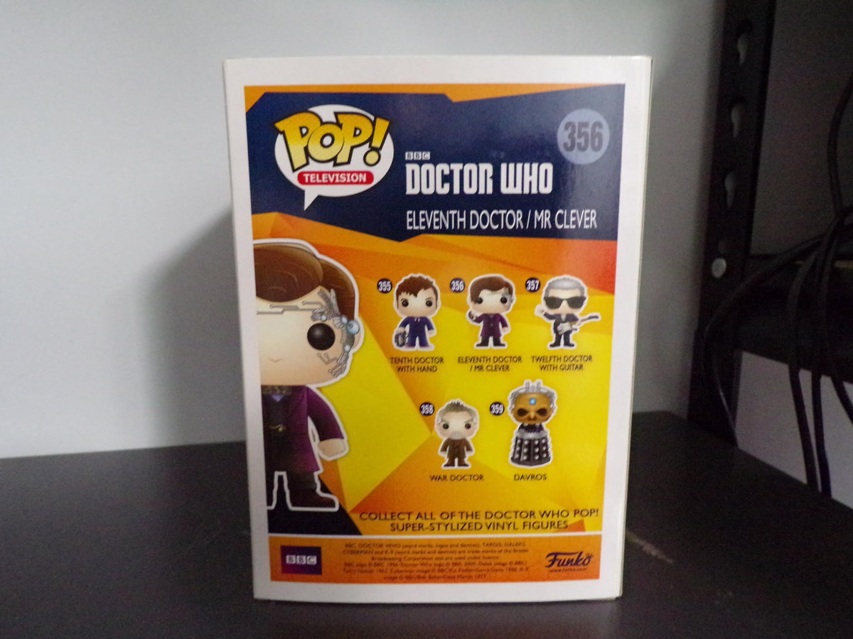 Funko POP Television: Doctor Who - 11th Doctor with Mr. Clever Action Figure