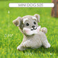 Cybirdbal 24 PCS Mini Dog Figurines, Mini Resin Animals in Bulk Miniature Tiny Puppy Dogs Figures for Cake Decorations Topper Moss Landscape Garden