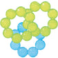 Infantino Water Teethers, Cooling & Massaging Relief, Lime/Blue, 3-Pack