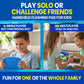 Winning Fingers Flashing Pad Electronic Memory and Brain Game - Handheld Stem Toys for Kids - Cool Gadgets, Games for Boys and Girls - Fun Family Game