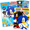 Sonic the Hedgehog Coloring Book for Kids Ages 4-8 - Bundle with Sonic and Shadow Coloring Pages, Activities, Games Plus Sonic Stickers, More | Sonic
