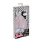Barbie Fashions Complete Look Silver Opalescent Hi Low Gown Set