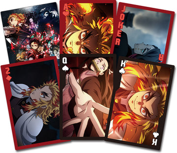 Great Eastern Entertainment Demon Slayer The Movie: Infinity Train - Screenshot Playing Cards