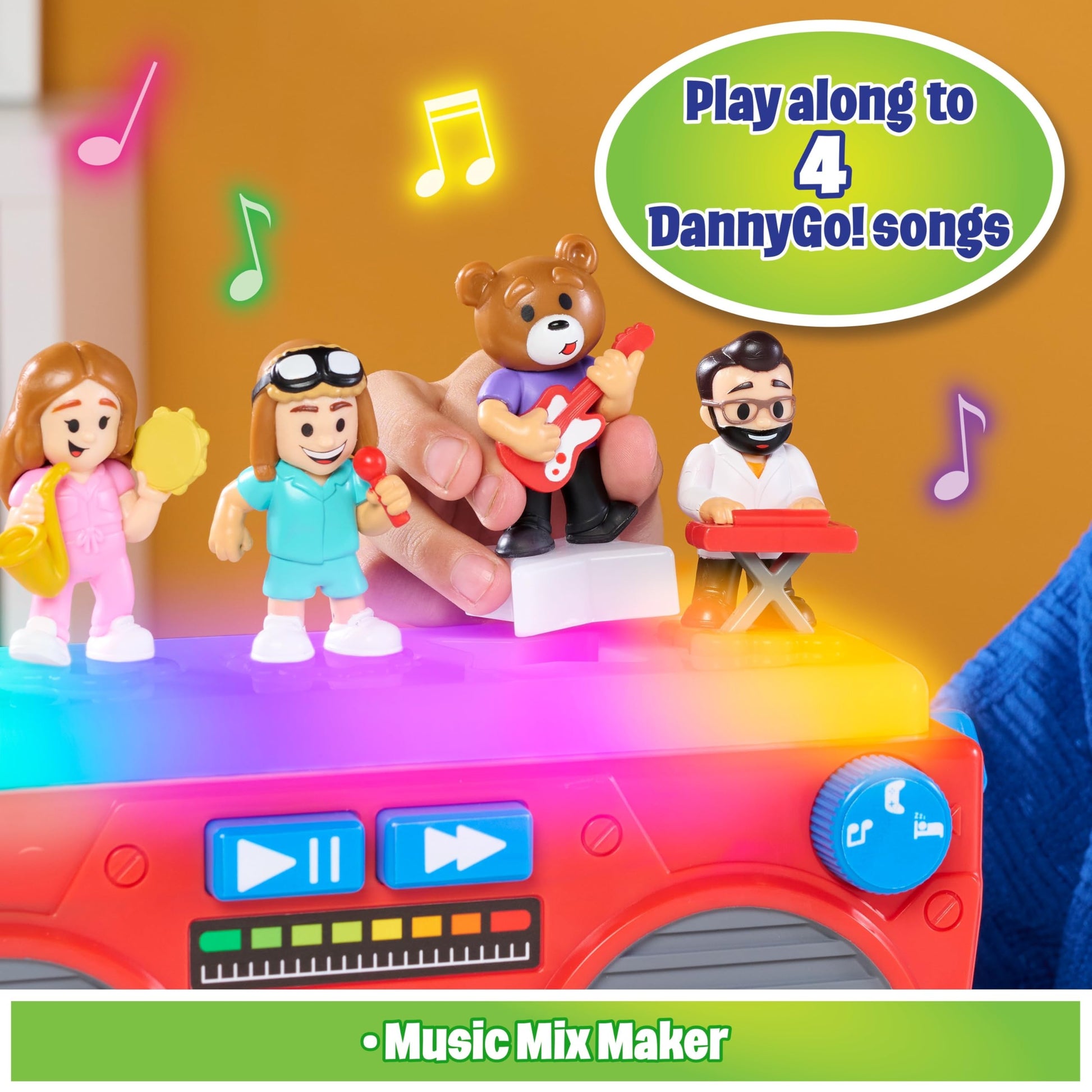 Danny Go! Music Mix-Up Boombox Interactive Sound Toy