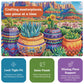 Cross & Glory | Jigsaw Puzzles for Adults | Mesa Verde Succulent Sunset