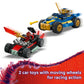 LEGO NINJAGO Rogue vs. Drix Race Car Duel Building Toy for Preschool Kids - Ninja Toy with Starter Brick for Boys & Girls, 4+ - Gift Idea for