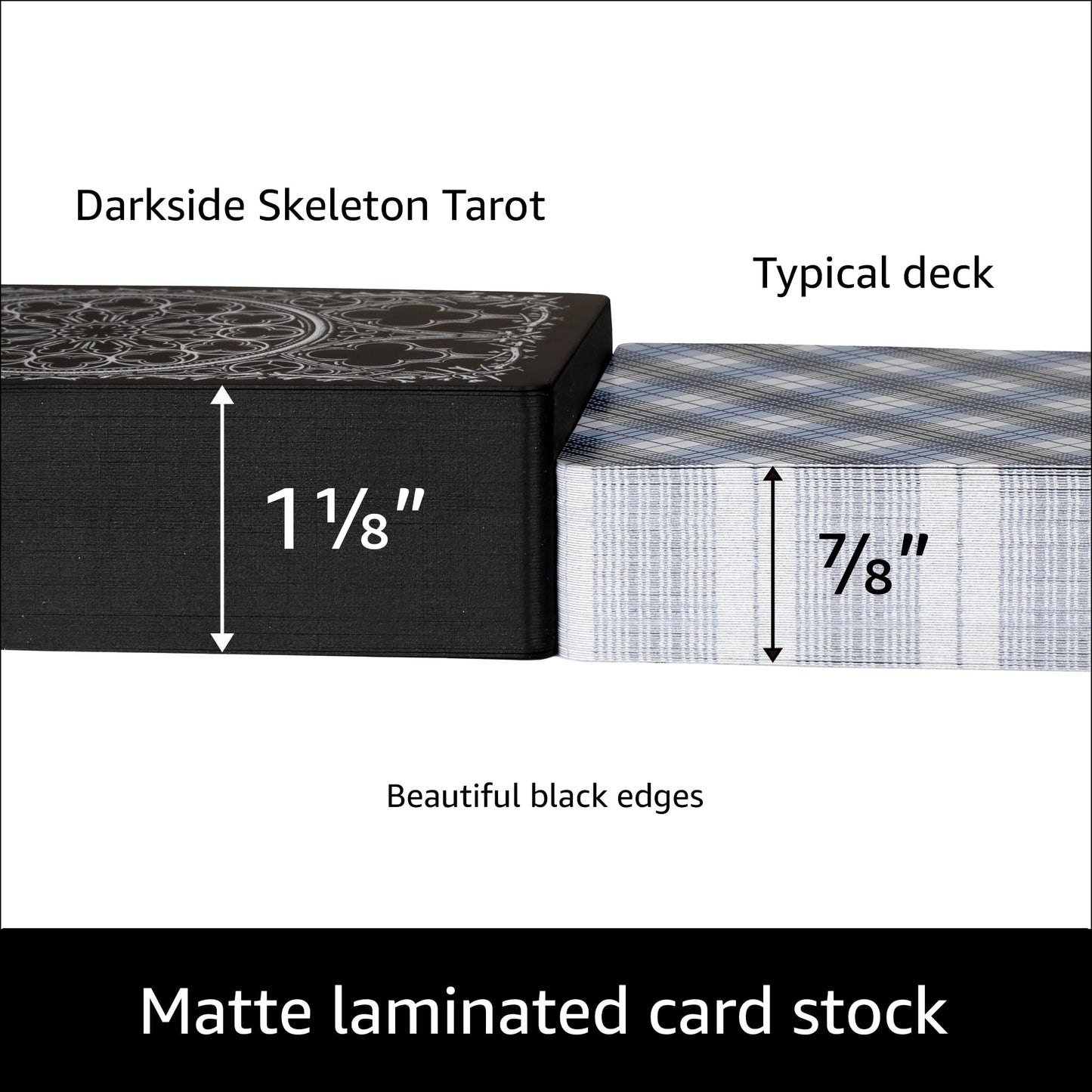 Da Brigh Darkside Skeleton Tarot Cards Deck