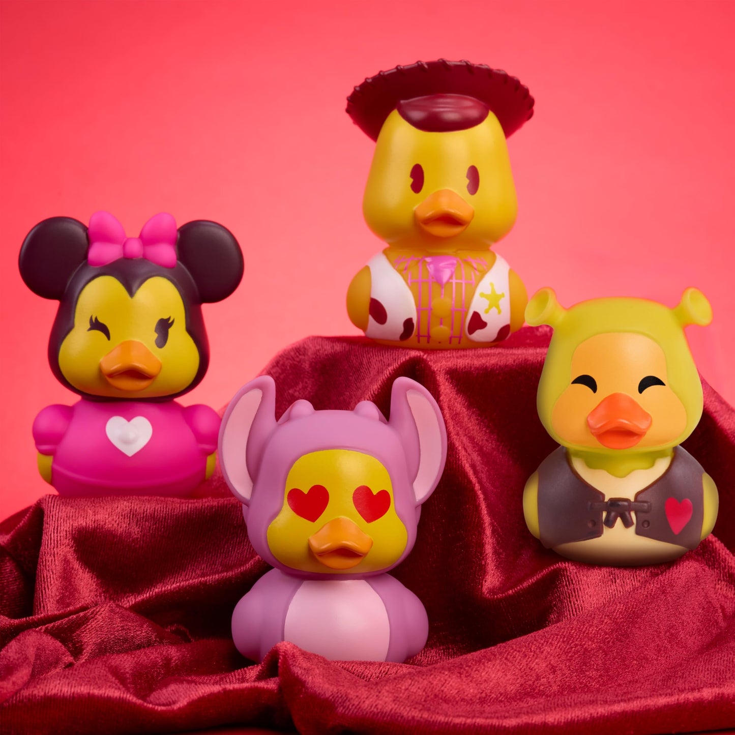 Valentines Duckalooz Combo Pack - 8 Collectible Toy Ducks