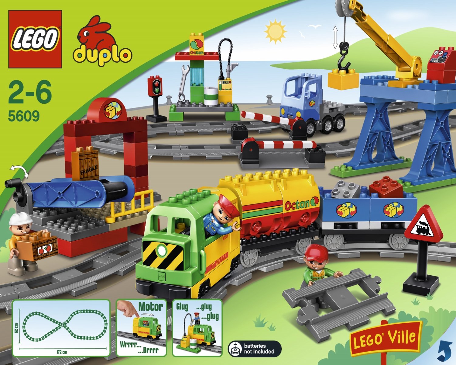 LEGO Duplo Legoville Deluxe Train Set (5609)