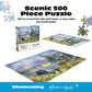 Buffalo Games - Mountain Morning - 500 Piece Jigsaw Puzzle for Adults