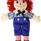 Bundle of 2 Aurora Dolls - Large 16'' Classic Raggedy Ann and Raggedy Andy