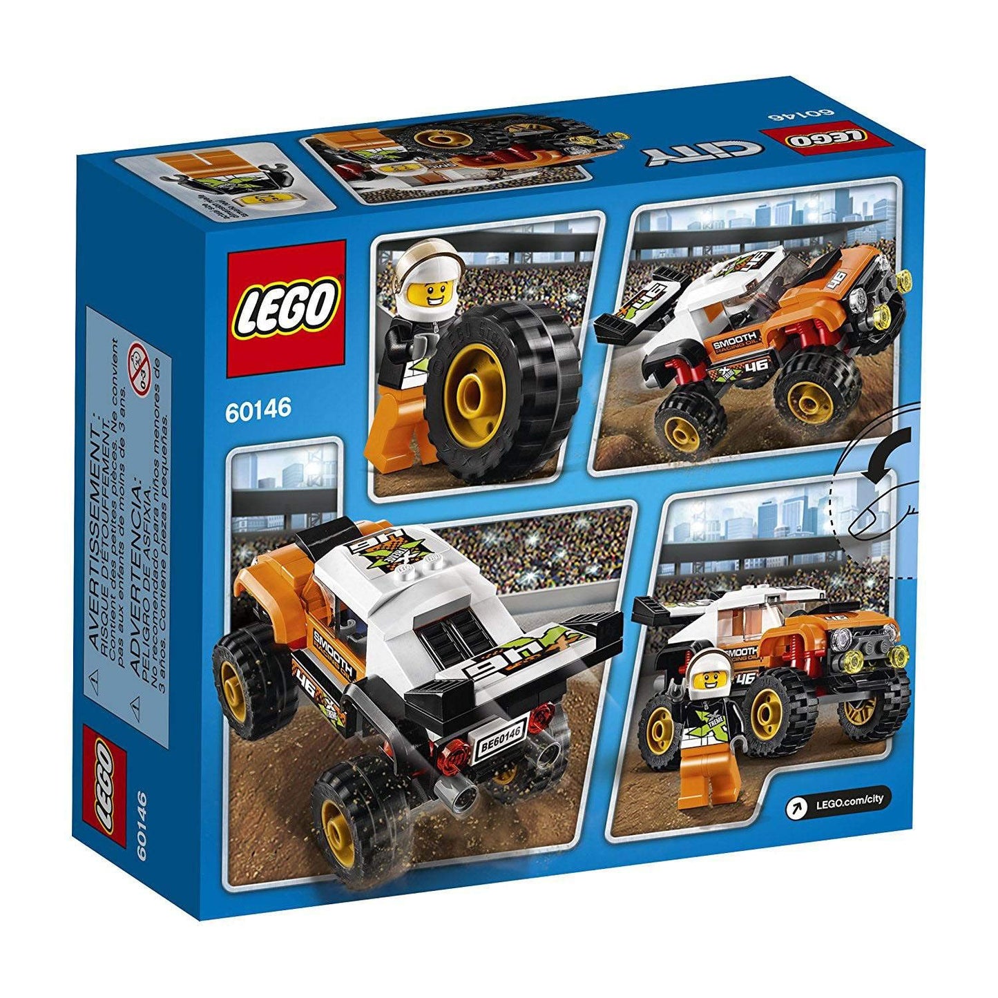 LEGO City Great Vehicles Stunt Truck 60146 Building Kit