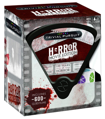 Trivial Pursuit: Horror Movie Edition, 600 Questions from Classic Horror Films, Trivia Board Game for Fans of Horror Movies