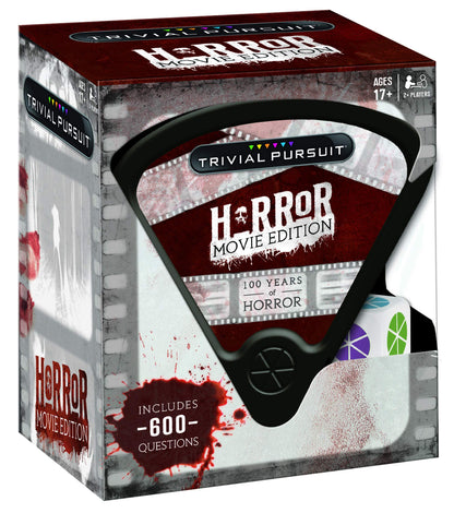 Trivial Pursuit: Horror Movie Edition, 600 Questions from Classic Horror Films, Trivia Board Game for Fans of Horror Movies