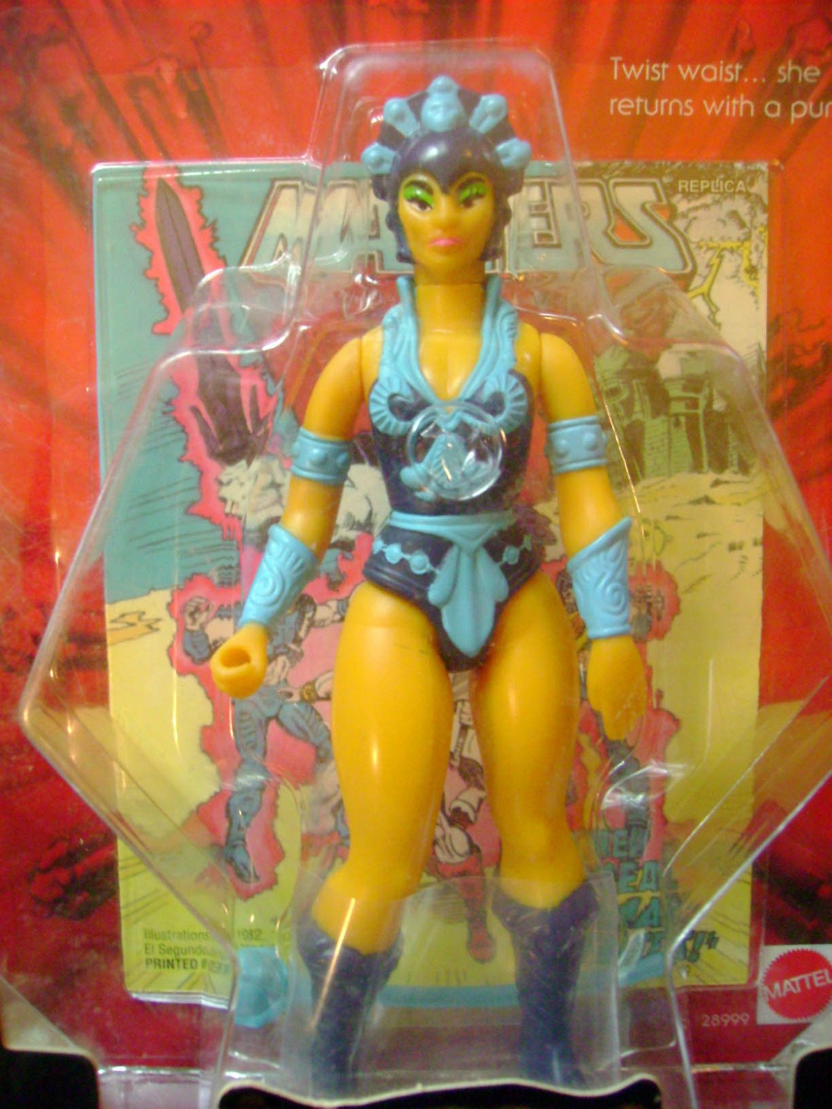 Masters of the Universe - Evil-lyn Figure - Evil Warrior Goddess - Commemorative Series - Limited Edition - 1 of 15,000 - Rare - Collectible - (E)