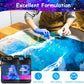 KISREL Epoxy Resin 2 Gallon - Clear Epoxy Resin Kit with 24 Pigments and 24 Colors of Mica Powders - No Yellowing No Bubble Casting Resina for Art