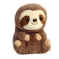 Aurora® Playful Rolly Pet™ Seth Sloth™ Stuffed Animal - Compact Size for On-the-Go Fun - for Adults, Kids, Birthdays, and Anniversaries - Brown 5