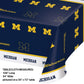 Creative Converting University of Michigan Plastic Tablecloths, 3 ct