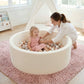 35.4"x 11.8" Foam Ball Pit,Ball Pits for Toddlers Babies-White