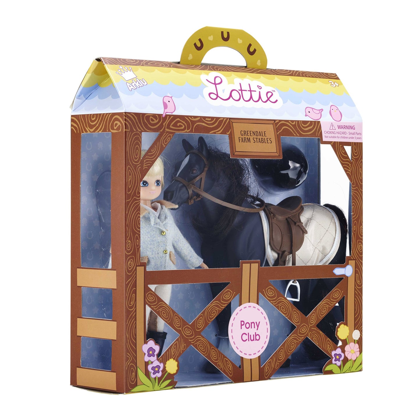 Lottie Pony Club Doll with Horse Set and Accessories