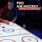 GoSports 48 Inch Air Hockey Arcade Table - Includes 2 Pushers, 3 Pucks, AC Motor, and LED Scoreboard - Oak