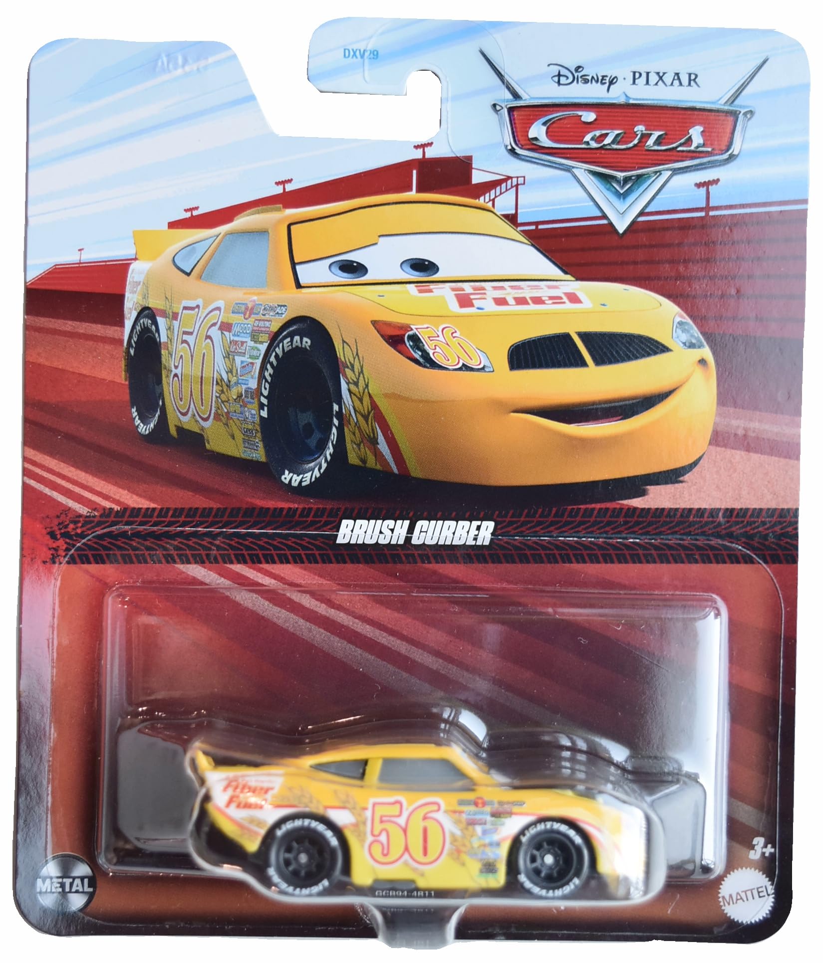 Johnny Lightning Disney Pixar Cars Brush Curber, As Seen in
