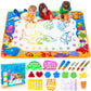 Water Doodle Mat - Kids Painting Writing Color Doodle Drawing Mat Toy Bring Magic Pens Educational Toys for Age 3 4 5 6 7 Year Old Girls Boys Age