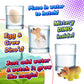 JA-RU Dino World Hatching Dinosaur Eggs Water Growing Toys for Kids (1 Egg) Surprise Dino Egg. Educational Science Toys. Bulk Dinosaur Goodie Bag