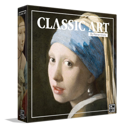 CMON Classic Art Board Game | Art Collection Strategy Game | A Competitive Game of Prediction | Great for Game Night with Adults | Ages 14+ | 2-5
