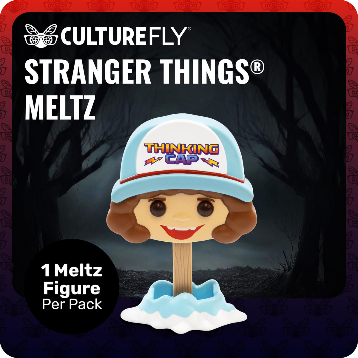 CultureFly Meltz Stranger Things Blind Box, Includes 1 Mystery Vinyl Figure