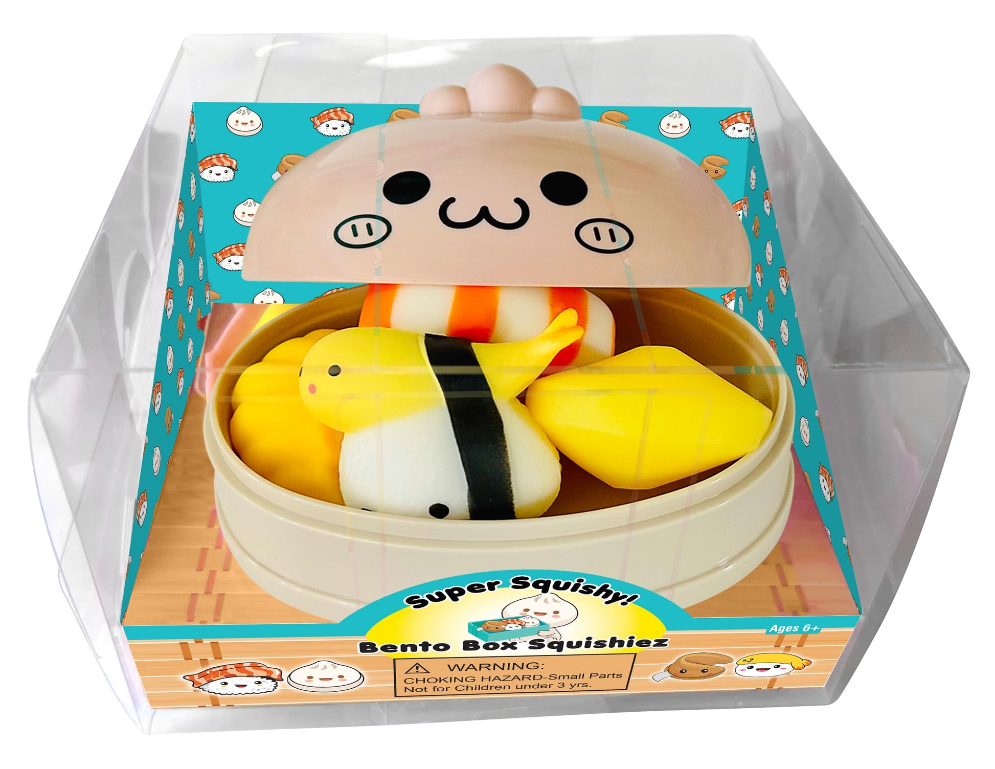 Zorbitz Bento Box Dumpling Toy, Multicolor