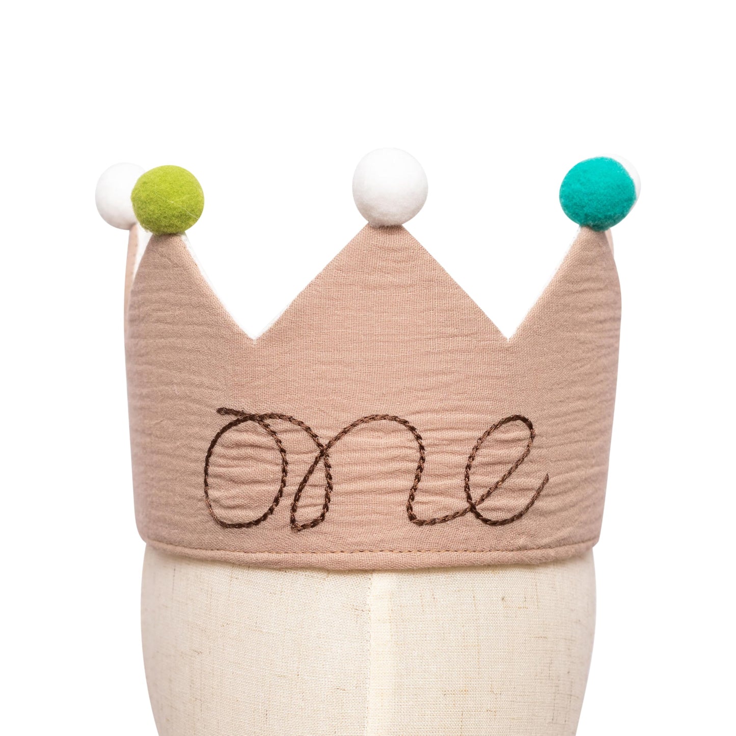 Capiont First Birthday Celebration Hat - Baby 1st Birthday Party Decoration Supplies Crown,Anniversary Milestone Celebration Baby Hat,Cake Smash Props