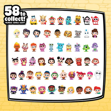 Disney Doorables Series 8 MINI Peek Mystery Pack [2 OR 3 Figures]