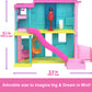 Barbie Mini BarbieLand Doll House Sets, Mini Dreamhouse with Surprise 1.5-inch Doll, Furniture & Accessories, Plus Elevator & Pool
