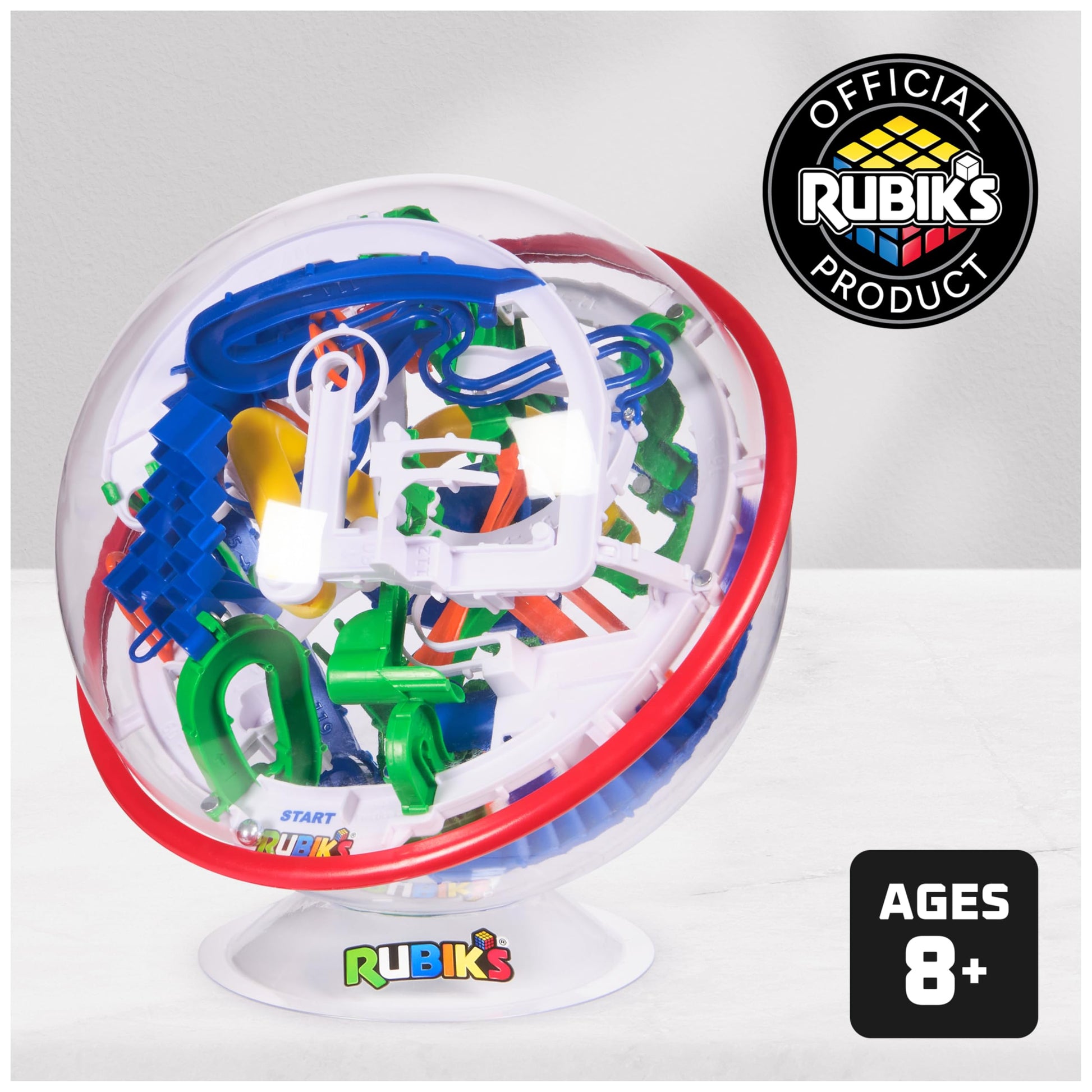 Rubik's Cube Tracks 125, 3D Puzzle Game and Maze with 125 Obstacles, Relaxing Toy that is a Challenge for the Mind, for Children Aged 8 and Up