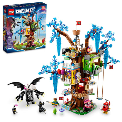 Lego DREAMZzz Fantastical Tree House 71461 Features 3 Detailed Rooms, Building Toy for Kids Ages 9+ with Big Imaginations, Includes Mrs. Castillo,